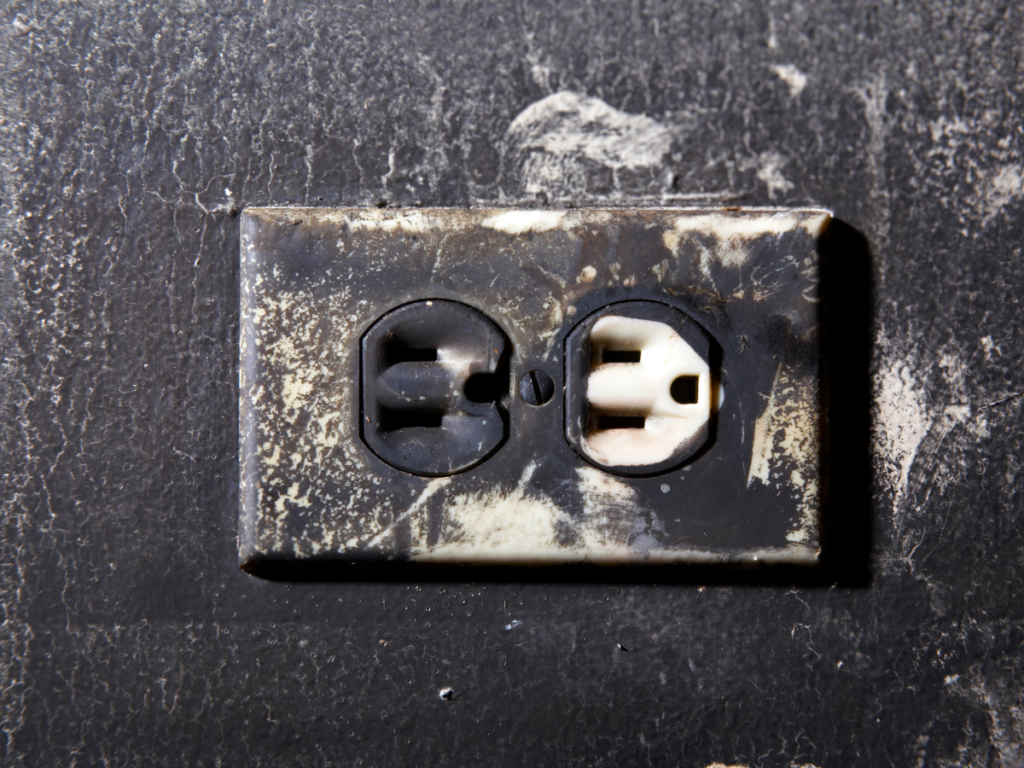 charred hot outlet